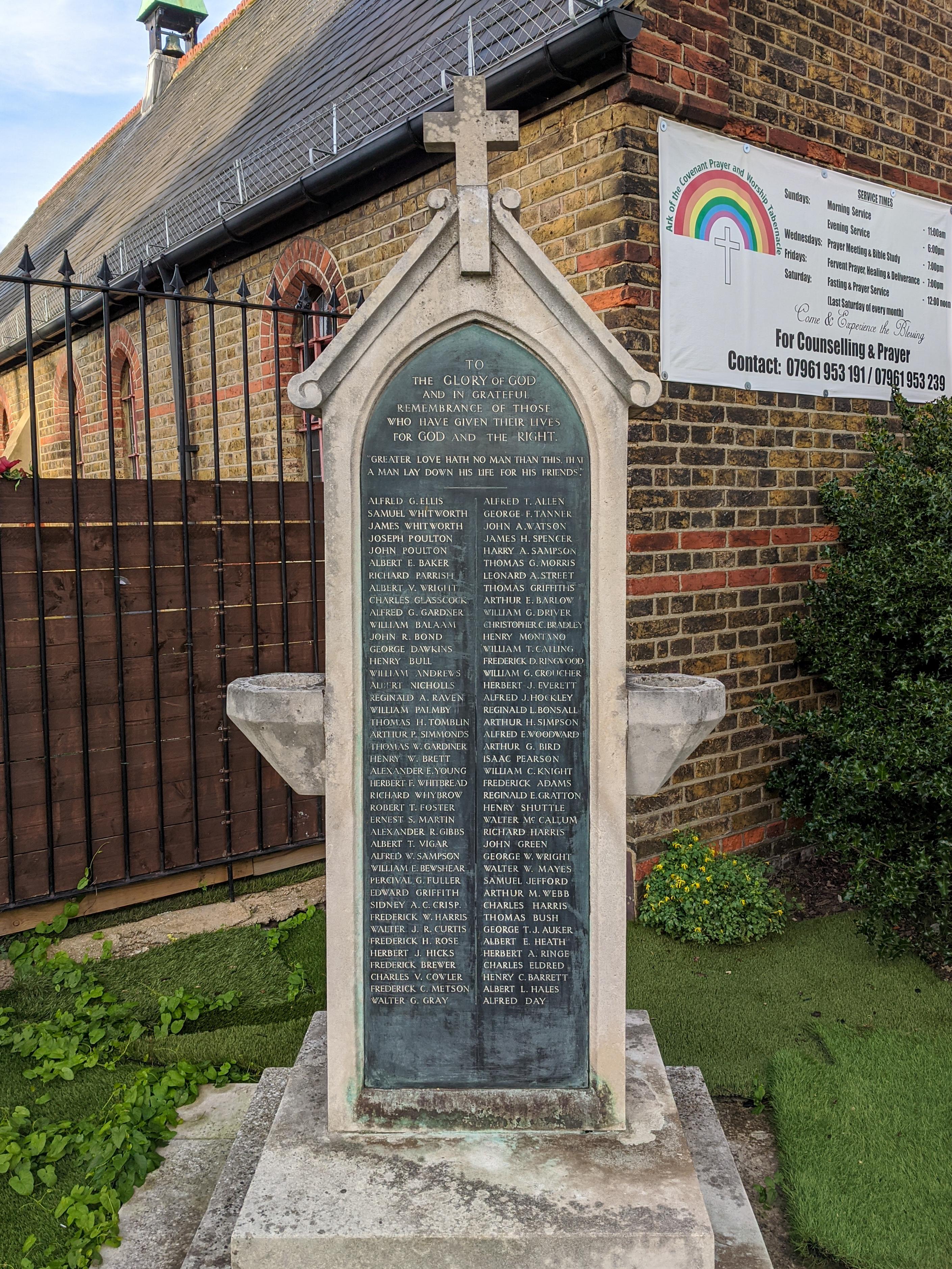 Buckhurst Hill War Memorial